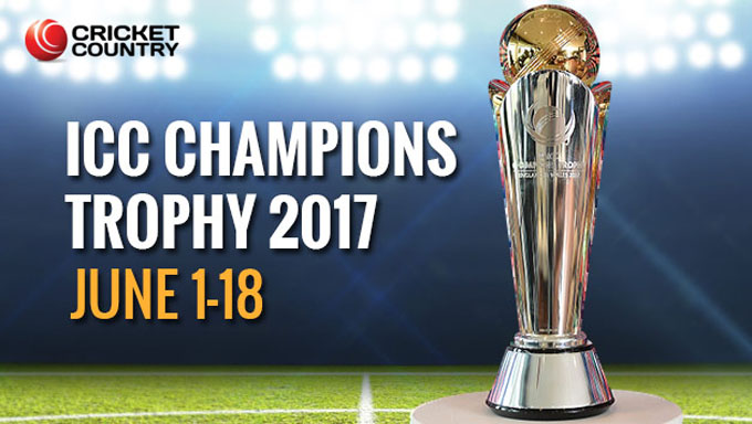 ICC Champions Trophy 2017 Schedule, Live Scores & Match Details And Venue