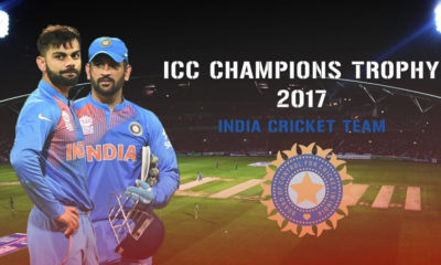 INDIA TEAM SQUAD & PLAYERS LIST FOR ICC CHAMPIONS TROPHY 2017